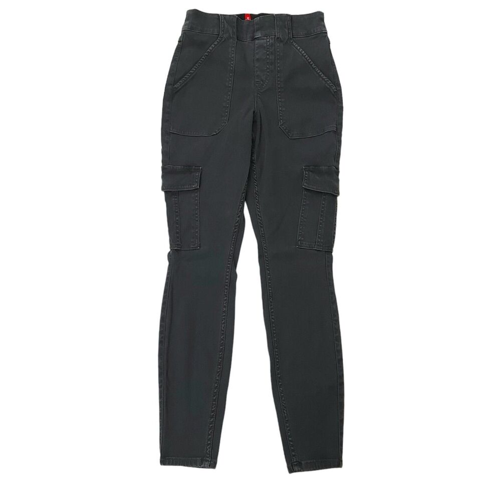 SPANX Black Ankle Cargo Pants
